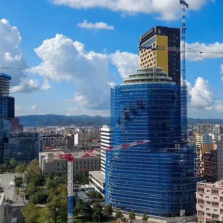 Penthouse Of Downtown Apartment Tirana Exterior photo